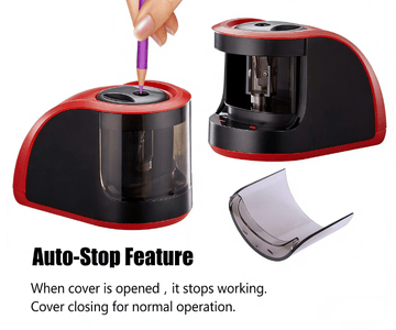 Electric pencil sharpeners with tungsten steel blades have become popular again